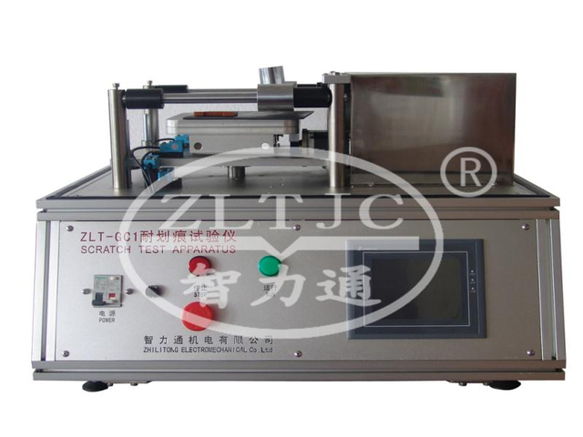 Macchina per test di graffiatura della copertura dell'attrezzatura per test di resistenza all'abrasione IEC62368